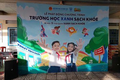 Chương trình “TRƯỜNG HỌC XANH – SẠCH – KHOẺ”